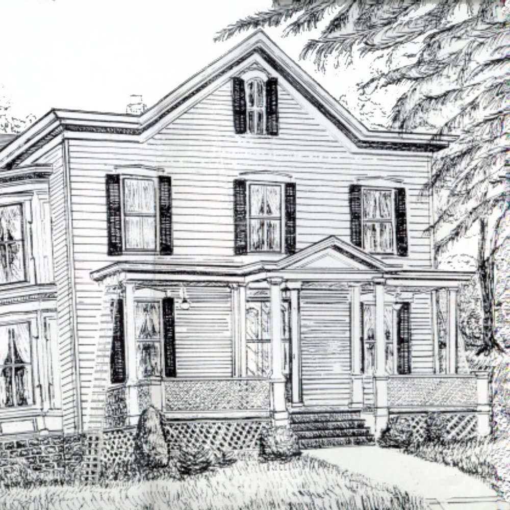 Farley's 1987 Towanda  by Ave Hurley Original Signed Print Set 4"x6" + ACEO